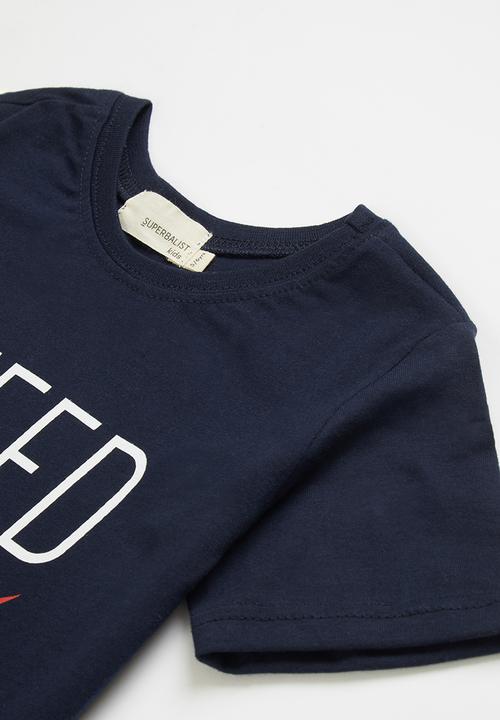 Superbalist Kids - Tee & shorts pj set - navy