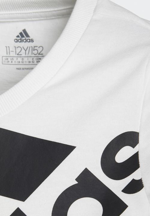 adidas Performance - G logo t1 tee - white/black