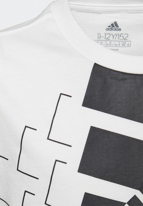 adidas Performance - Logo t1 tee - white