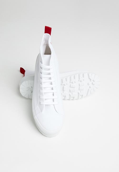 SUPERGA - 2341 tape alpina tape boot - aeu - white / red