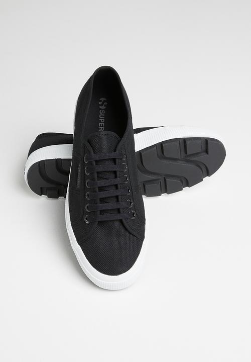 SUPERGA - 2750 tank canvas tank lo - a9s black white