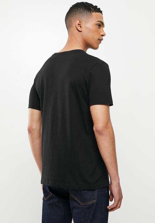 Original Penguin - Combo logo tee - black