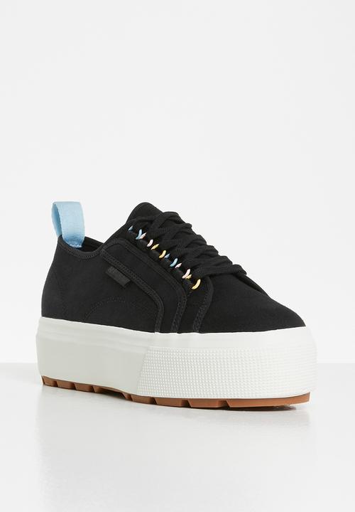 SUPERGA - 2790 tank colourful platform tank colour - a3o black multi