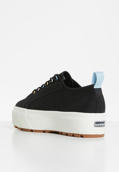 SUPERGA - 2790 tank colourful platform tank colour - a3o black multi