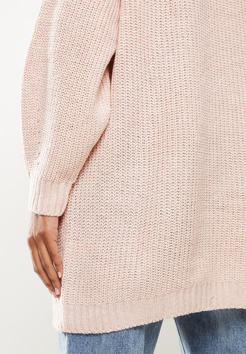 dailyfriday - Longline jersey - pink
