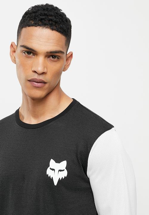 Fox - Mawlr airline long sleeve - black & white 