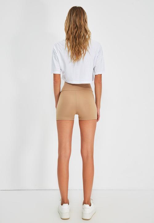 Trendyol - Biker short leggings  - stone