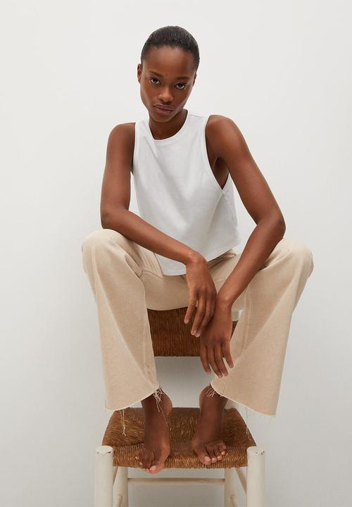 MANGO - T-shirt roma - white