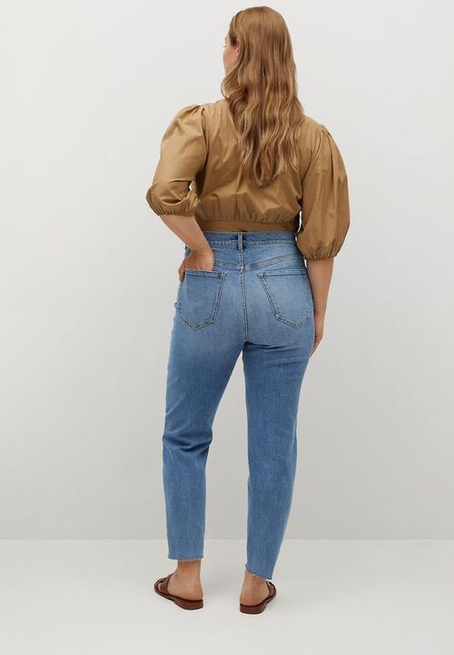 Violeta by Mango - Plus jeans stella - open blue