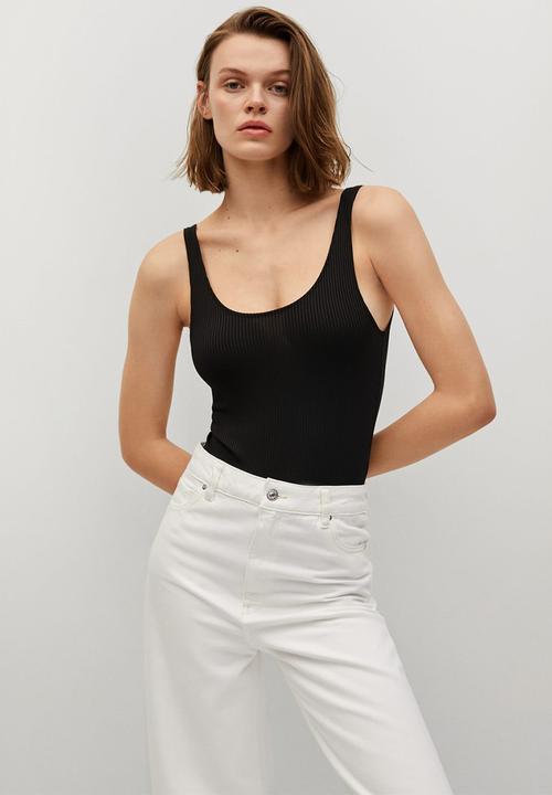 MANGO - Jeans carol - white