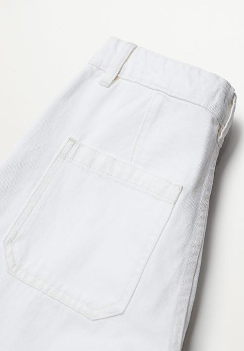 MANGO - Jeans carol - white