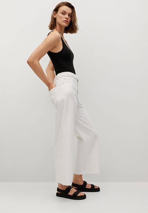 MANGO - Jeans carol - white