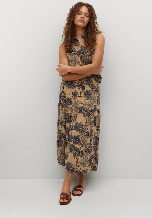 Violeta by Mango - Plus blouse waitopi - medium brown