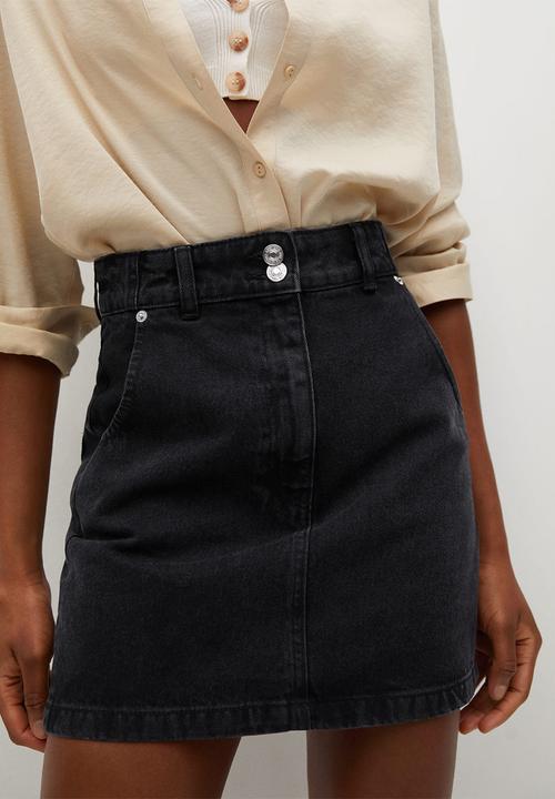 MANGO - Skirt marion - black