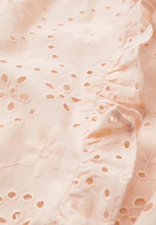 MANGO - Blouse island - light pastel orange
