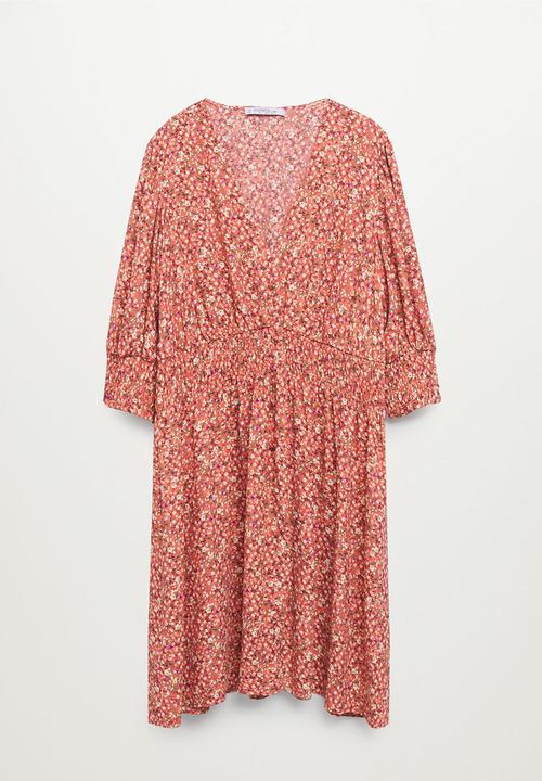 Violeta by Mango - Plus dress Sunday - pink