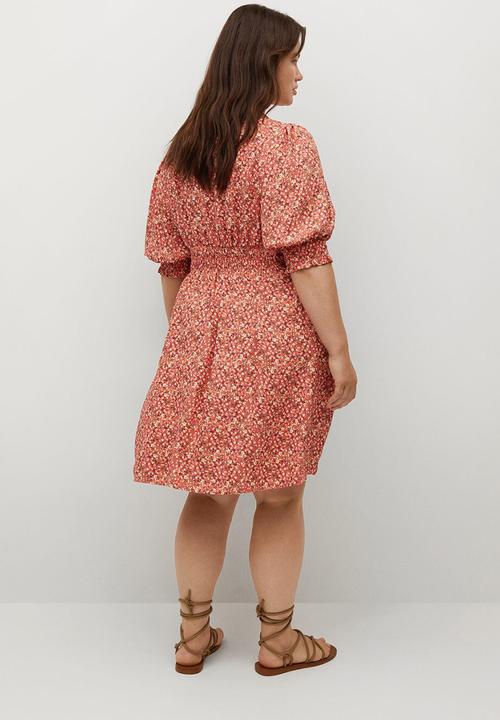 Violeta by Mango - Plus dress Sunday - pink