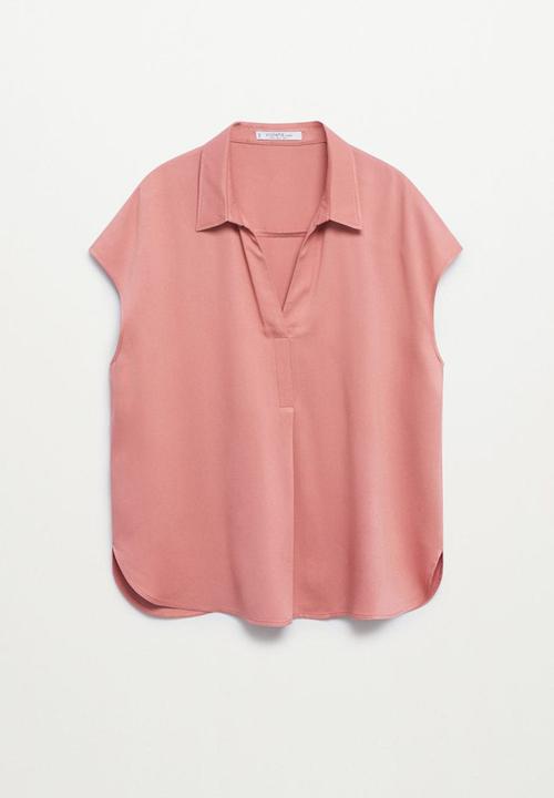 Violeta by Mango - Plus blouse clarita - pink