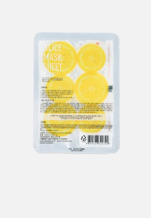 KOCOSTAR - Slice Mask Sheets - Lemon