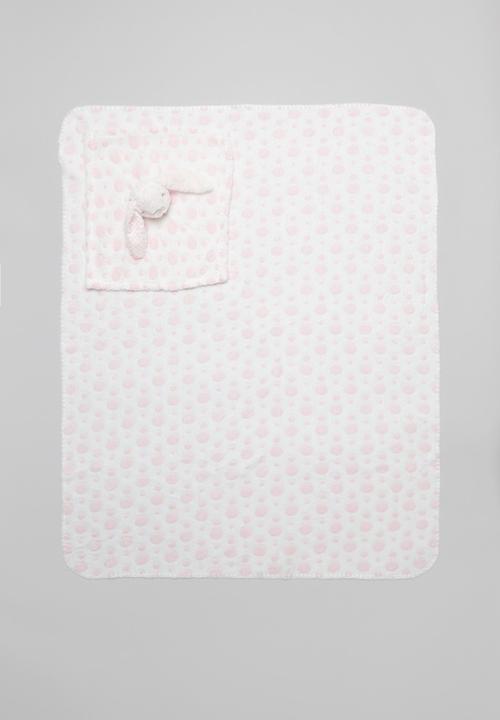 Pop Candy - Girls polka dot blanket - pink