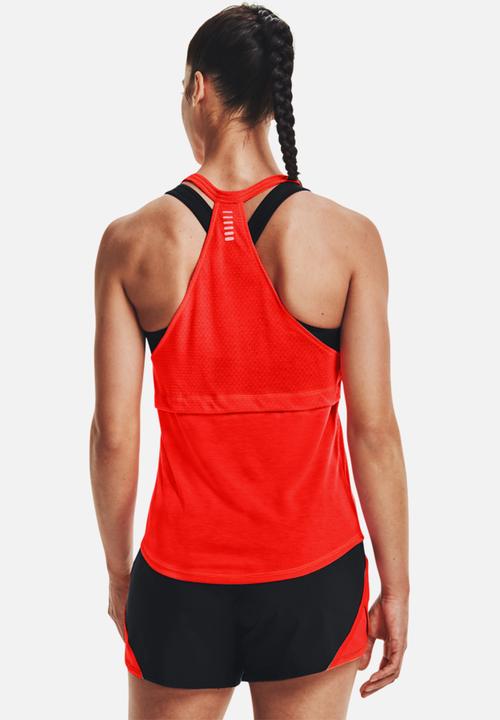 Under Armour - Streaker tank top - red