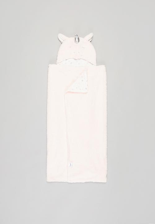 Pop Candy - Girls unicorn blanket - pink