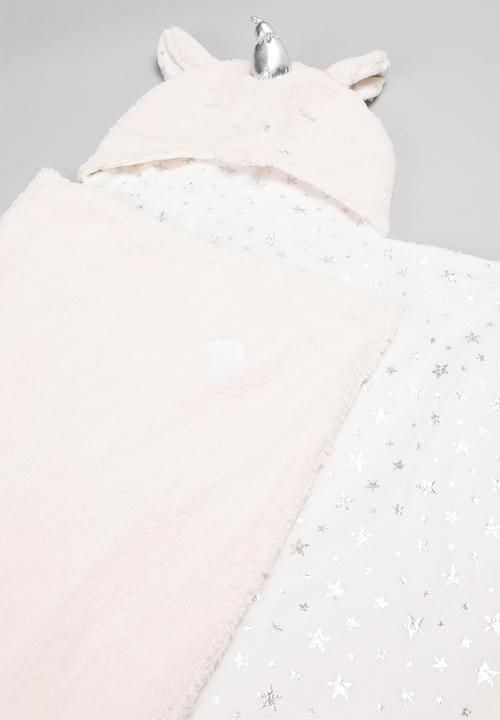 Pop Candy - Girls unicorn blanket - pink