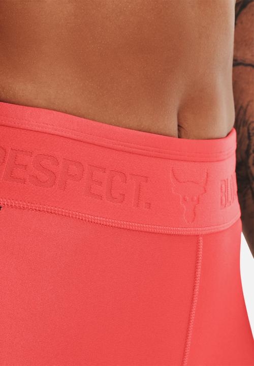 Under Armour - Prjct rock hg bike shorts - venom red & black