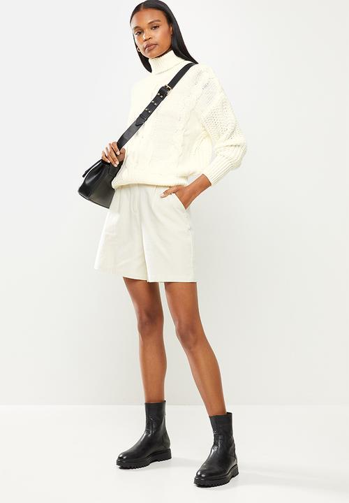 dailyfriday - Chunky knit jersey - white