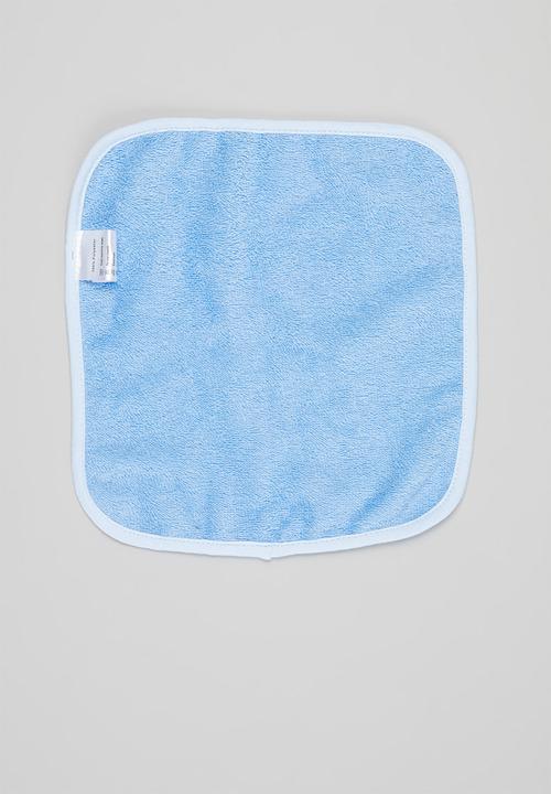 Pop Candy - 3 Pack face cloths - blue