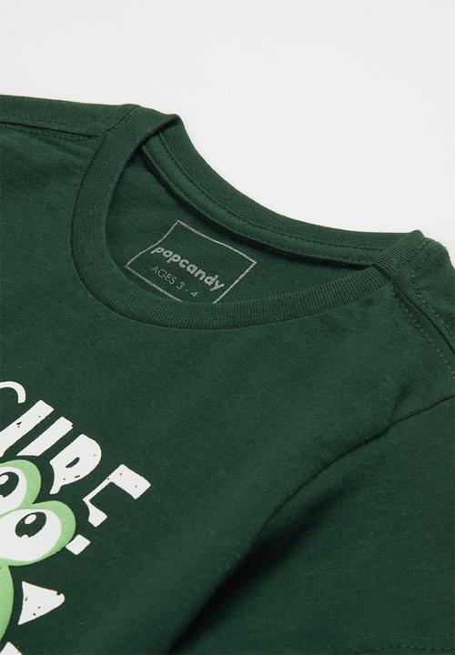 Pop Candy - Printed short sleeve graphic tee - green