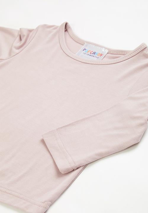 Pop Candy - Tee & pants pj set - pink