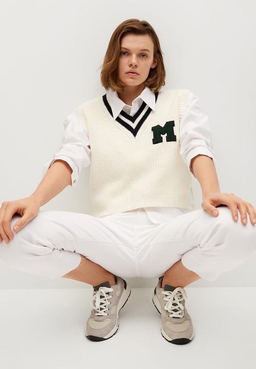 MANGO - Jeans village - white