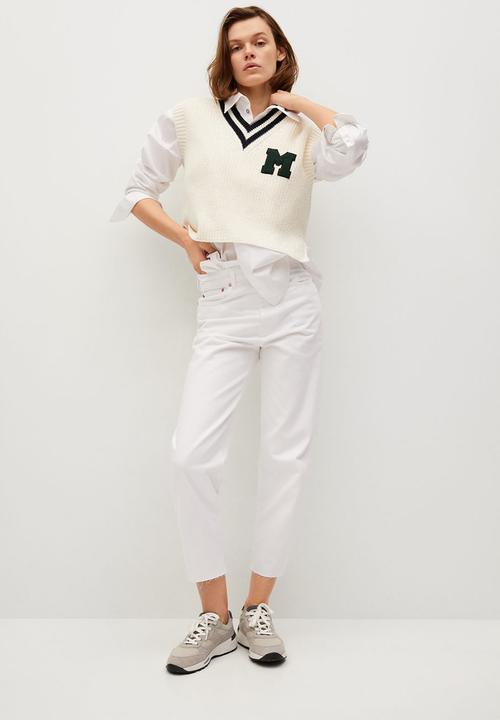 MANGO - Jeans village - white
