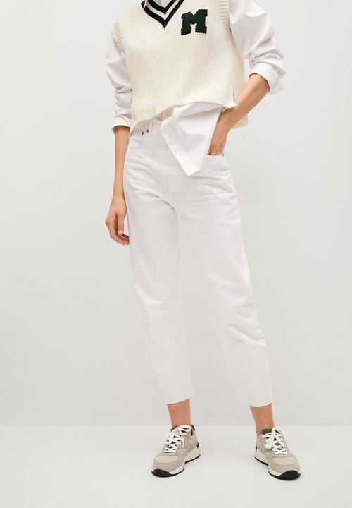MANGO - Jeans village - white