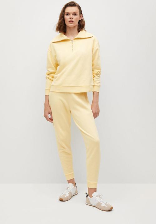 MANGO - Sweatshirt celia - light pastel yellow