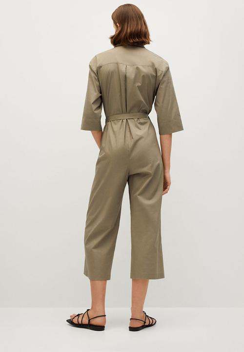 MANGO - One-piece suit boy - beige & khaki