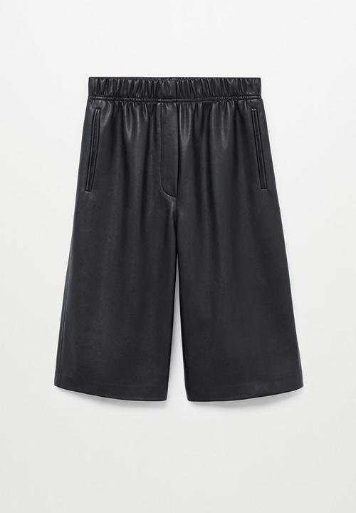 MANGO - Bermuda shorts pablo - black