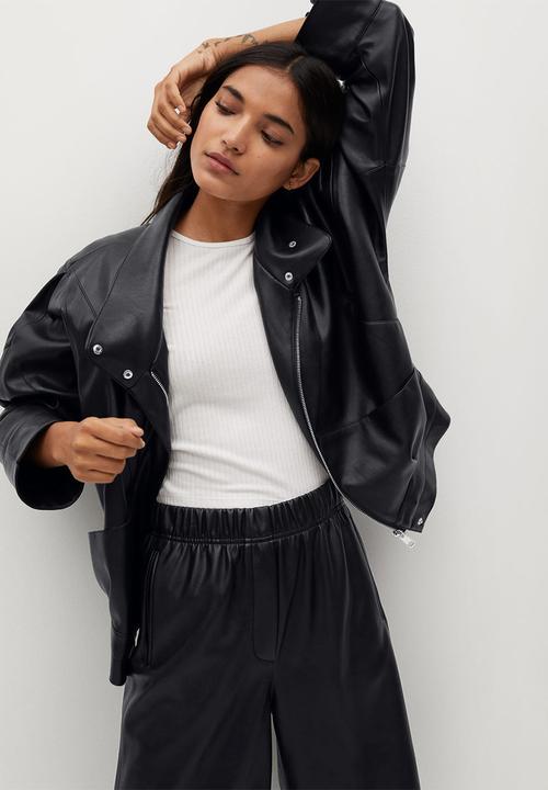 MANGO - Bermuda shorts pablo - black
