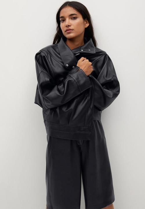 MANGO - Bermuda shorts pablo - black
