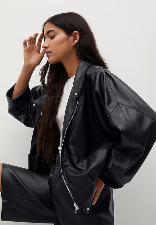 MANGO - Bermuda shorts pablo - black
