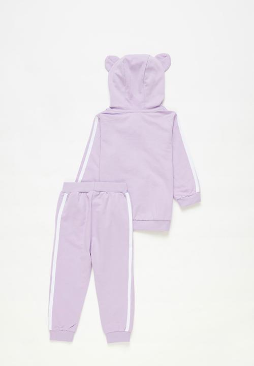 Pop Candy - Girls tracksuit with ears - purple