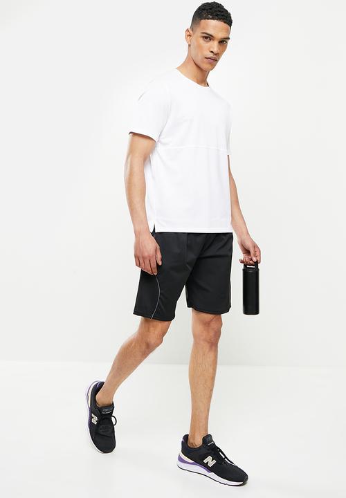 basicthread - Active curved short - black & grey