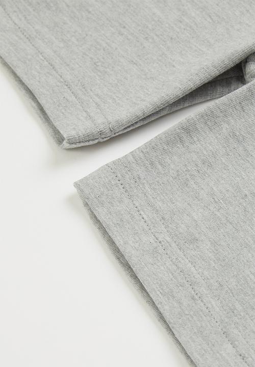 Pop Candy - Younger girls 2 pack cycling shorts - navy & grey