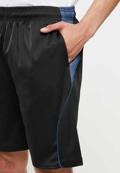 basicthread - Active curved short - black & blue