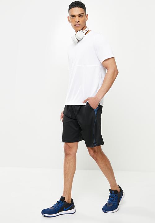 basicthread - Active curved short - black & blue