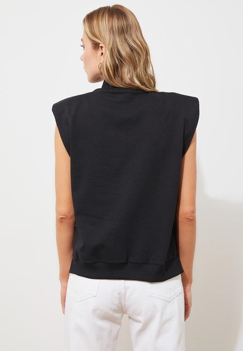 Trendyol - Knitted blouse - black