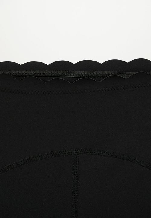MANGO - Leggings lou - black