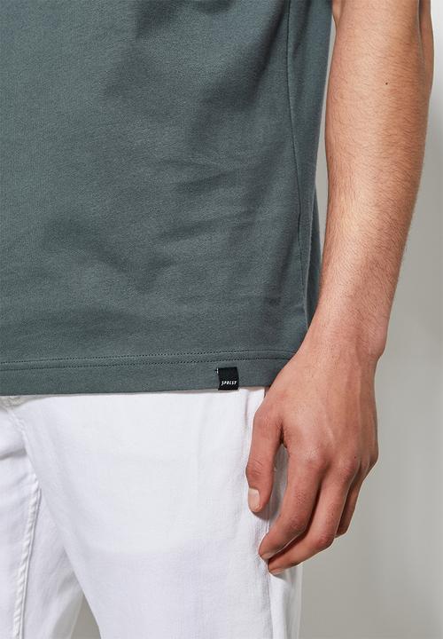 Superbalist - Aaron organic relaxed fit crew tee - dark grey