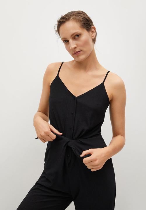 MANGO - One-piece salome - black